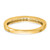 14k 1/6 carat Lab Grown Diamond VS/SI+ G+ Complete Size 7 Wedding Band