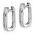 14k White Gold Diamond Complete Hinged Hoop Earrings - EM-B3548512-5442