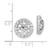 14k White Gold Diamond Earring Jackets - EJ-74A566C0-7421