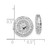 14k White Gold Diamond Earring Jackets - EM-23E11C06-4254