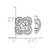 14k White Gold Diamond Earring Jackets - EM-4EB69549-2907