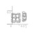 14k White Gold Diamond Earring Jackets - EM-84F800AD-1695