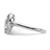14k White Gold Diamond Heart Ring - RM-88ECAA61-4670