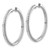 14k White Gold Diamond Hinged Hoop Earrings - EM-3A7BEF5D-2343