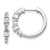 14k White Gold Diamond Hinged Hoop Earrings - EM-80B87E05-4951