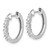 14k White Gold Diamond Hinged Hoop Earrings - EM-9AE9E784-4471