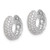 14k White Gold Diamond Hinged Hoop Earrings - EM-A96F138E-5658
