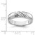 14k White Gold Diamond Mens Ring - RM-70B65402-9913