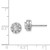 14k White Gold Diamond Semi-mount Stud Earrings - EM-E7A15D8E-8490