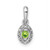 14K White Gold Family Jewelry Diamond Semi-Set Pendant - XM-61229C81-4939