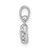 14K White Gold Family Jewelry Diamond Semi-Set Pendant - XM-61229C81-4939