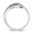 14K White Gold Family Jewelry Diamond Semi-Set Ring - XM-1FAEBD69-2043
