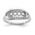 14K White Gold Family Jewelry Diamond Semi-Set Ring - XM-5111C24D-3018