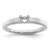 14K White Gold Family Jewelry Diamond Semi-Set Ring - XM-914846BA-1806