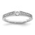 14K White Gold Family Jewelry Diamond Semi-Set Ring - XM-E37506B8-7763