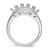 14k White Gold Family Jewelry Ring Mounting - XM-10D6E468-6894