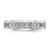 14k White Gold Family Jewelry Ring Mounting - XM-10D6E468-6894