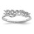 14k White Gold Family Jewelry Ring Mounting - XM-1DC74370-3063