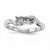 14k White Gold Family Jewelry Ring Mounting - XM-316D8E73-9612
