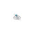 14k White Gold Family Jewelry Ring Mounting - XM-5D0EBB86-4534