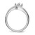 14k White Gold Family Jewelry Ring Mounting - XM-C7B518A4-8984
