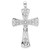 14k White Gold Fancy Cross Pendant Mounting