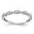 14k White Gold Fancy Diamond Band - RM-74C790FD-4716
