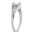 14k White Gold Gemstone Ring Mounting - Y4-7DAEEE60-4949