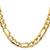 14k 10.0mm Concave Open Figaro Chain - LF-274EEBA7-7699