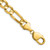14k 10.0mm Concave Open Figaro Chain - LF-B6DD25CB-7936