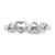14K White Gold Heart Ring - R4-413FE557-4352
