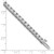14k White Gold Holds 6.44 carat 46-3.25mm Round Diamond 4-prong 7 inch Tennis Bracelet Mounting