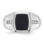 14k White Gold IBGoodman Men's Onyx and Diamond Ring Mounting - B8-0E12EEBD-9765