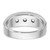 14k White Gold IBGoodman Men's Polished and Satin 3/8 carat Diamond Complete Ring - B6-579F5806-8971