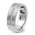 14k White Gold IBGoodman Men's Polished and Satin Ring Mounting - B6-BCD8F75F-5751