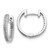 14k White Gold In/Out Diamond Hinged Hoop Earrings - EM-1BA81188-7100