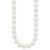 14k 10-11mm White Near-Round Freshwater Cultured Pearl 18 inch Necklace