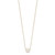 14k 10-11mm White Semi-Round Freshwater Cultured Pearl Rope 17 inch Necklace