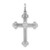 14K White Gold Laser Designed Cross Pendant - XR-F21405CA-3400