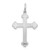 14K White Gold Laser Designed Cross Pendant - XR-F21405CA-3400