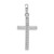 14K White Gold Latin Cross Pendant - C3-E0D8F496-7096