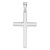 14K White Gold Latin Cross Pendant - K4-91DE00B0-1284