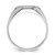 14k White Gold Men's Band Mounting - Y7-F15A368E-4192