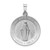 14k White Gold Miraculous Medal - XR-F9498339-1810