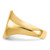 14k 11.0x15.0mm Closed Back Mens Signet Ring