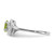 14k White Gold Peridot and Diamond Ring - XB-B1522268-1740