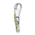 14k White Gold Peridot Journey Chain Slide