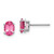 14k White Gold Pink Spinel Earrings - XE-3B1E3C8A-5637