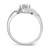 14k White Gold Polished 2-Stone Mothers Ring Mounting - XM-1D93905F-1763