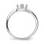 14k White Gold Polished 2-Stone Mothers Ring Mounting - XM-2CFF57D1-2513